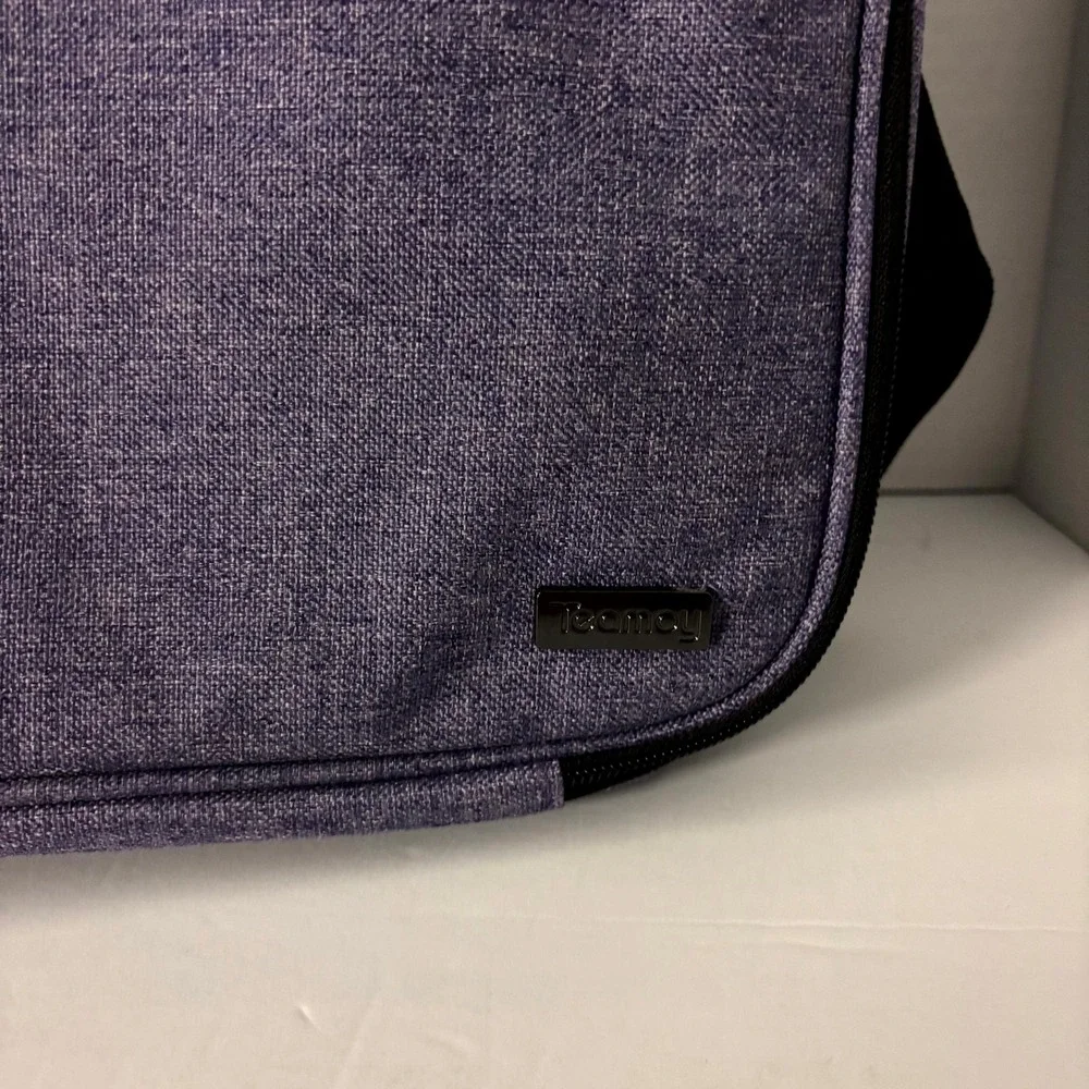 Teamoy Insulated Lunch Bag Gray Thermal Cooler Tote Work School Travel Zipper